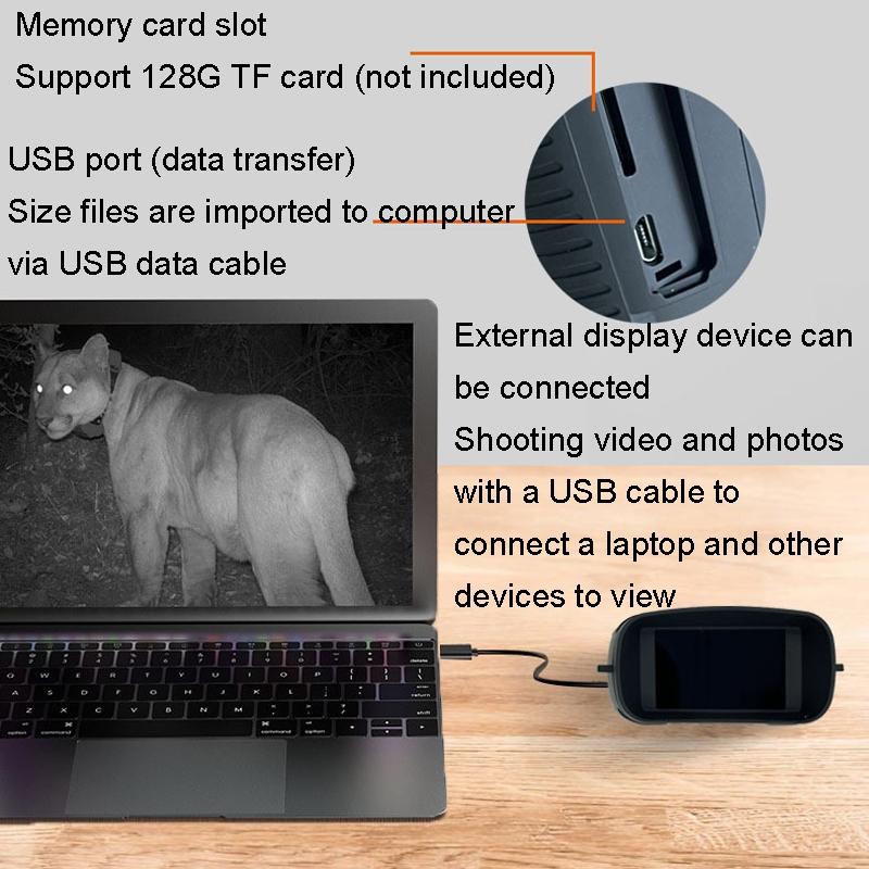 4k Infrared Dual Tube Night Vision Telescope